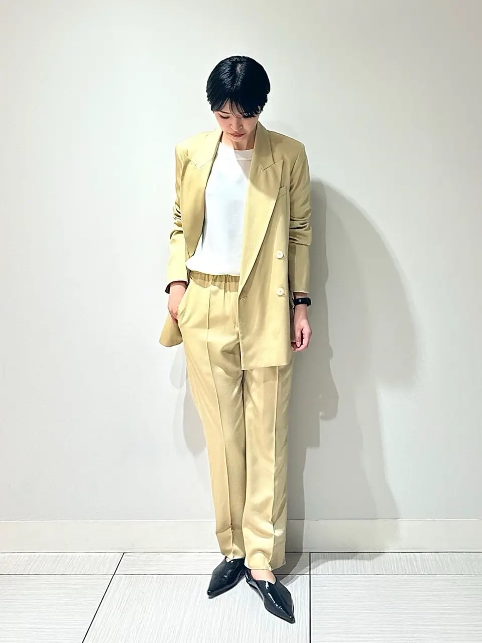 JOSEPH スタッフ コーディネート画像