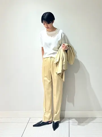 JOSEPH スタッフ コーディネート画像