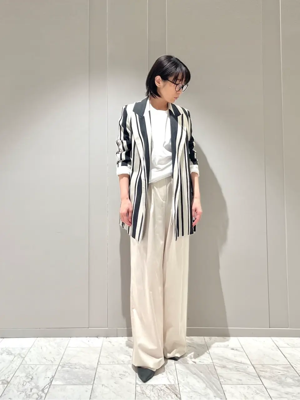 JOSEPH スタッフ コーディネート画像