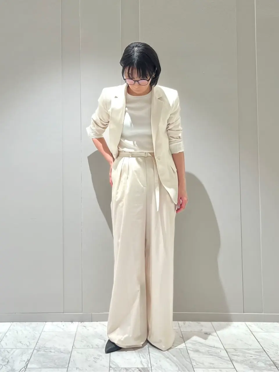 JOSEPH スタッフ コーディネート画像