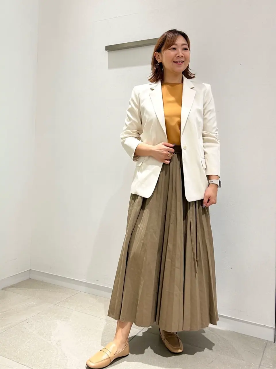 JOSEPH スタッフ コーディネート画像