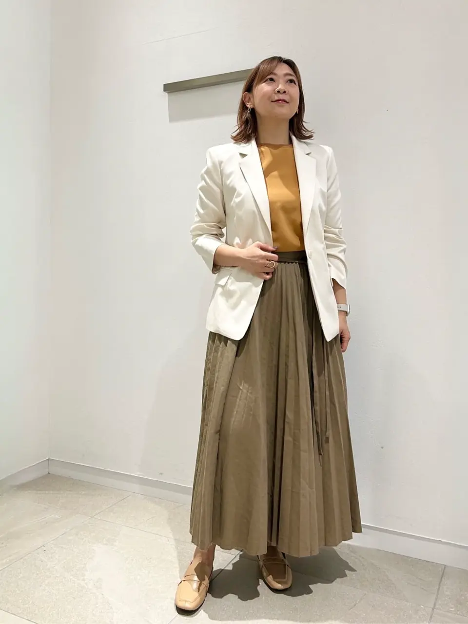 JOSEPH スタッフ コーディネート画像