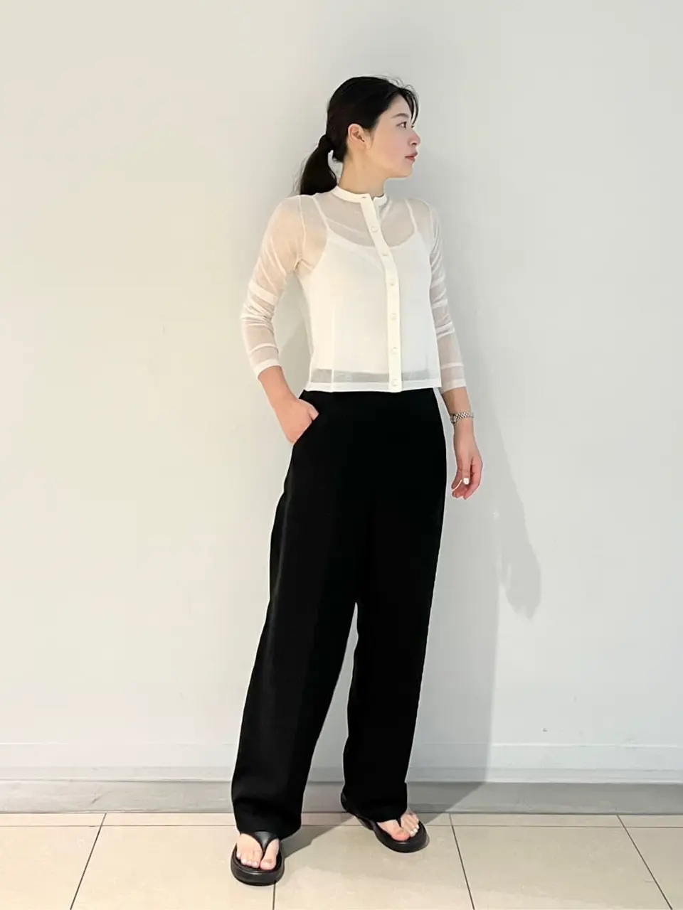 JOSEPH スタッフ コーディネート画像