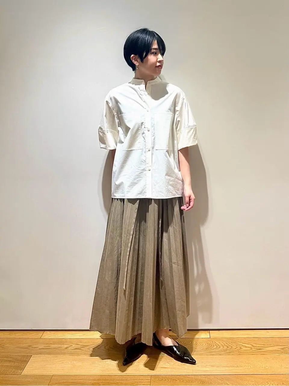 JOSEPH スタッフ コーディネート画像