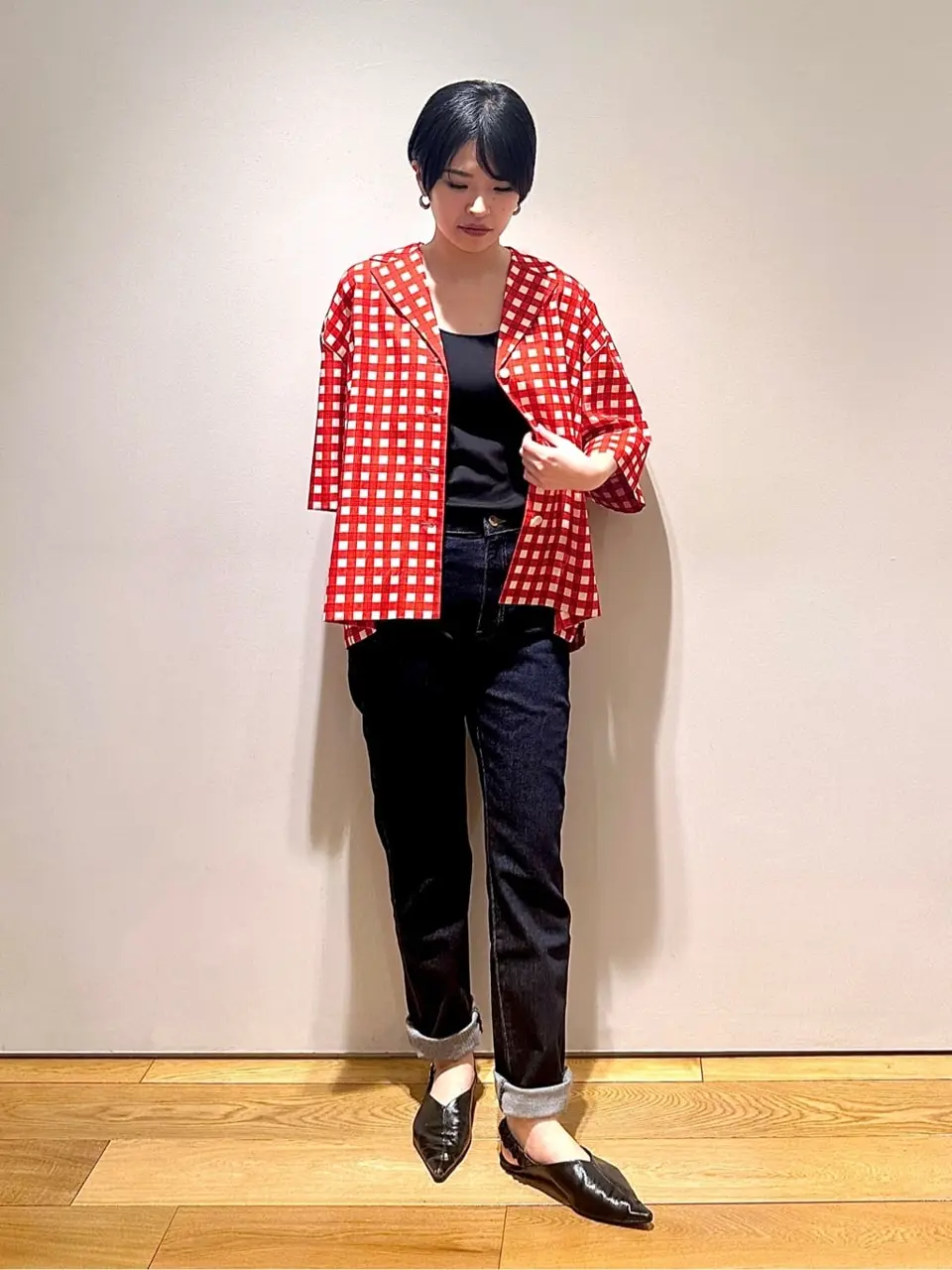 JOSEPH スタッフ コーディネート画像