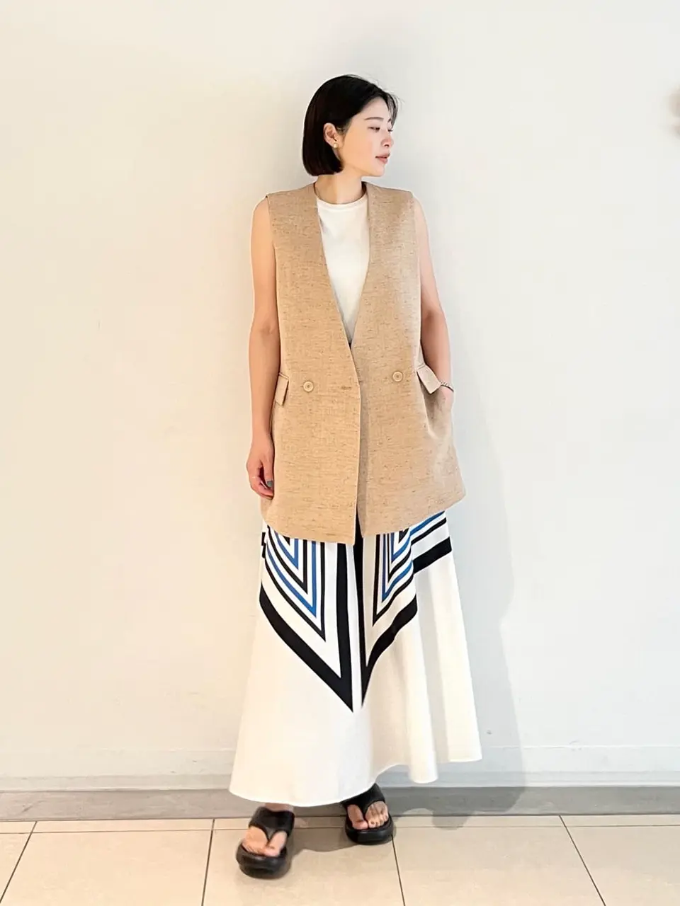 JOSEPH スタッフ コーディネート画像