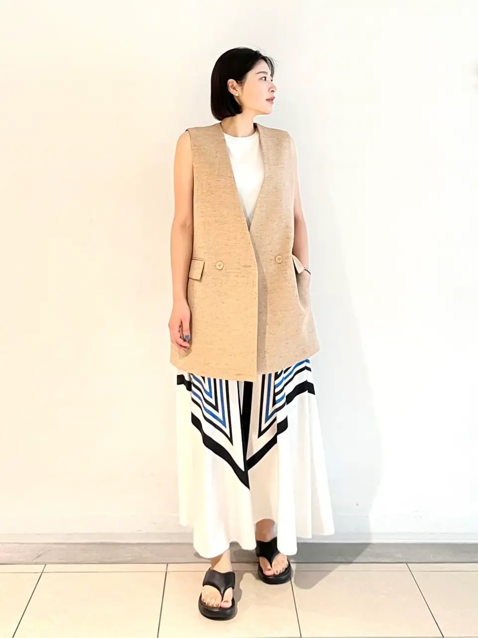 JOSEPH スタッフ コーディネート画像