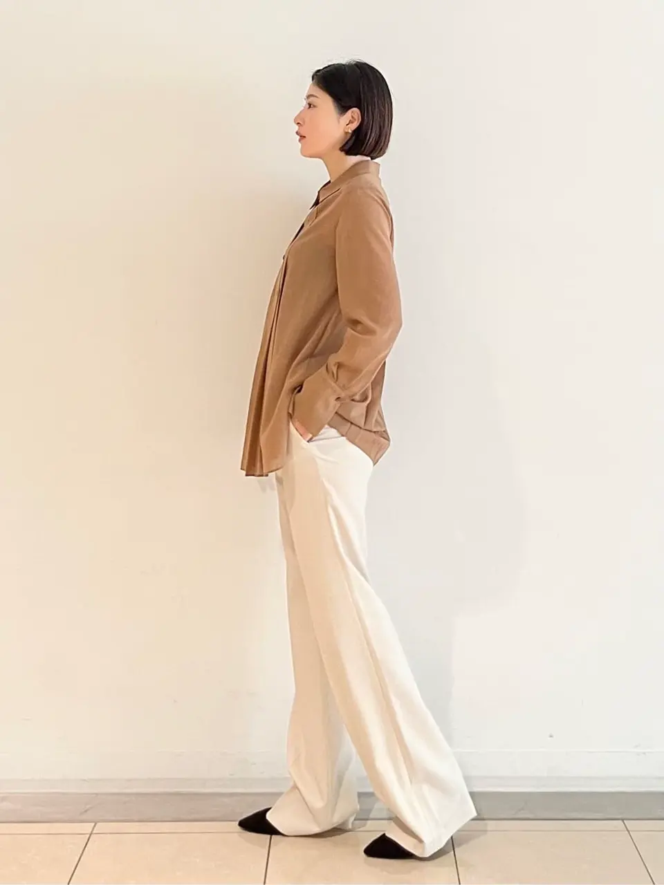 JOSEPH スタッフ コーディネート画像