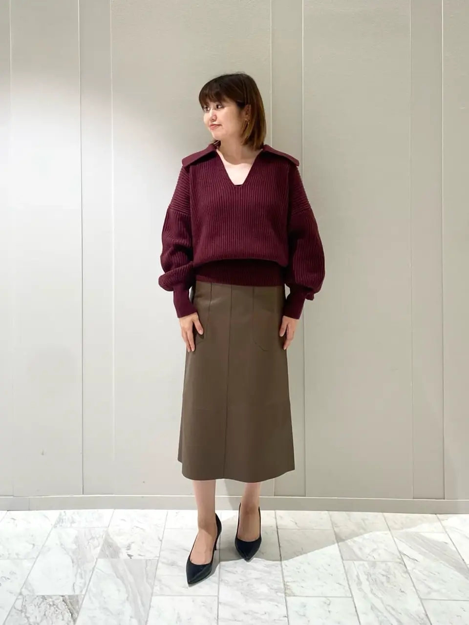 JOSEPH スタッフ コーディネート画像