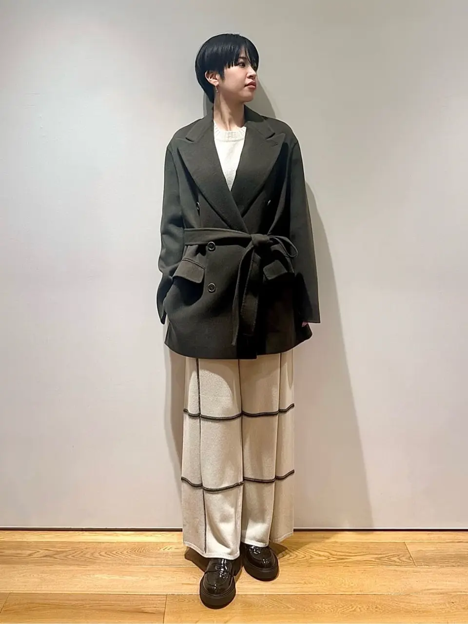 JOSEPH スタッフ コーディネート画像