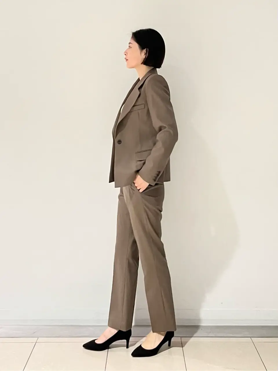 JOSEPH スタッフ コーディネート画像