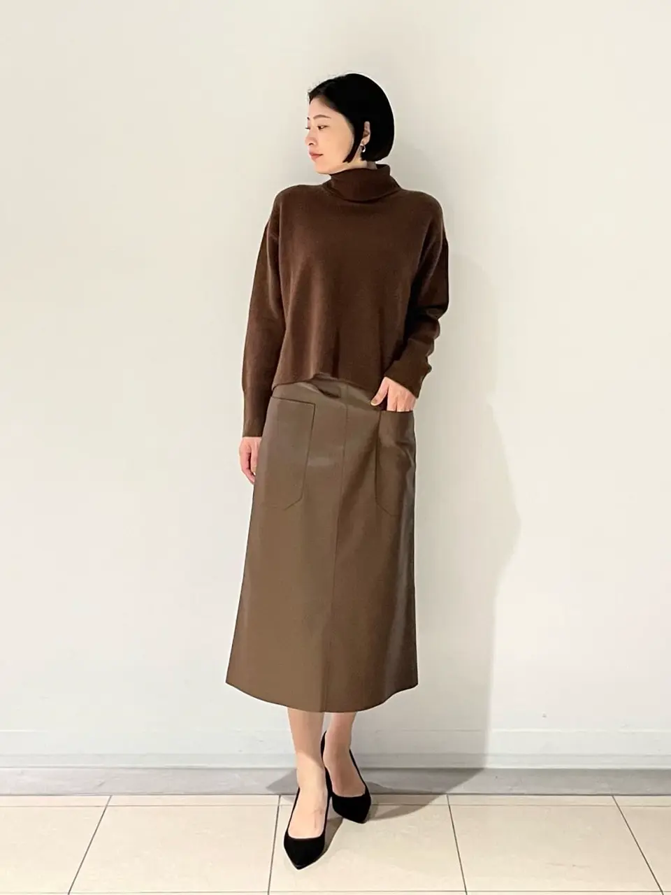 JOSEPH スタッフ コーディネート画像