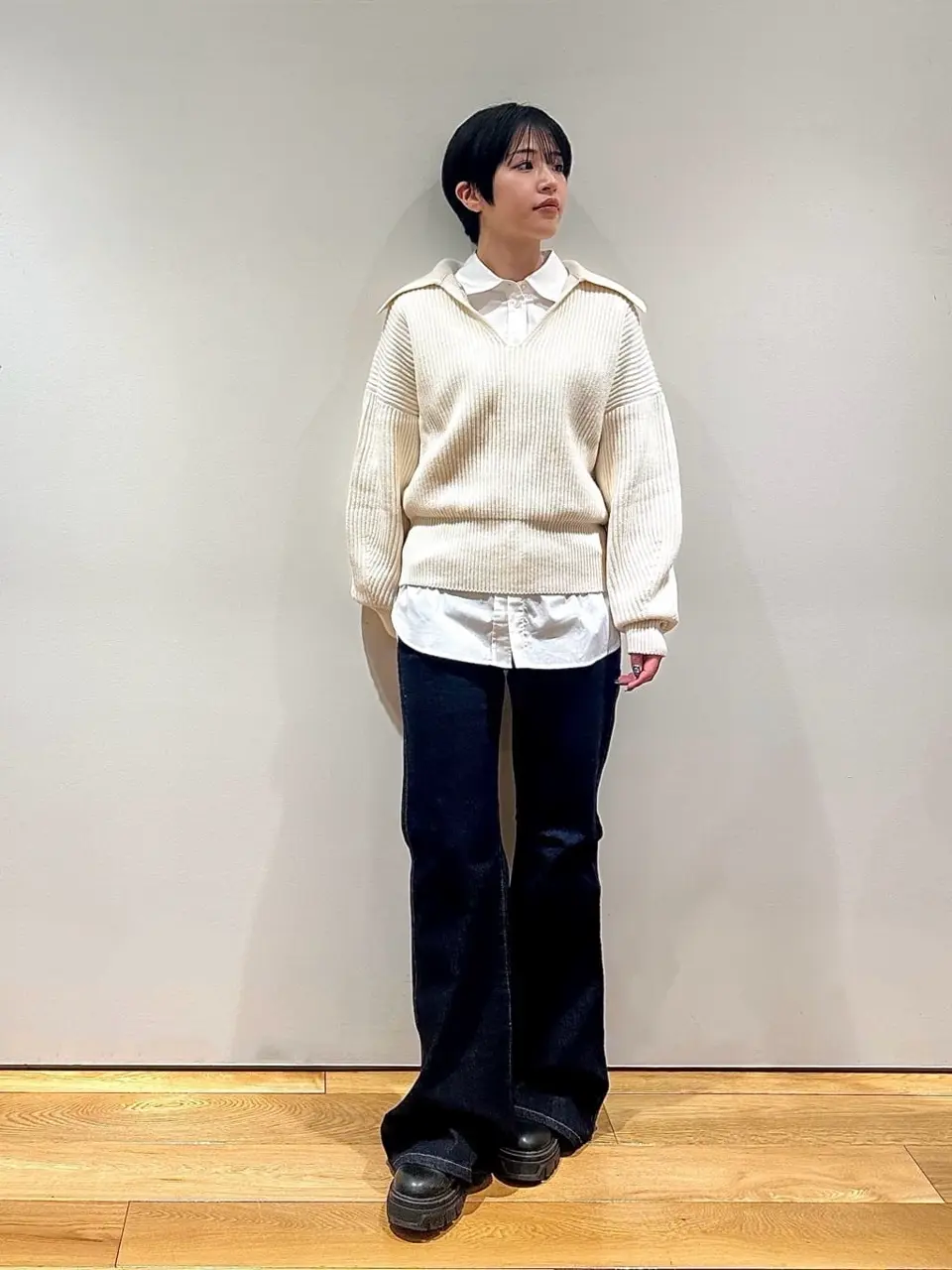 JOSEPH スタッフ コーディネート画像