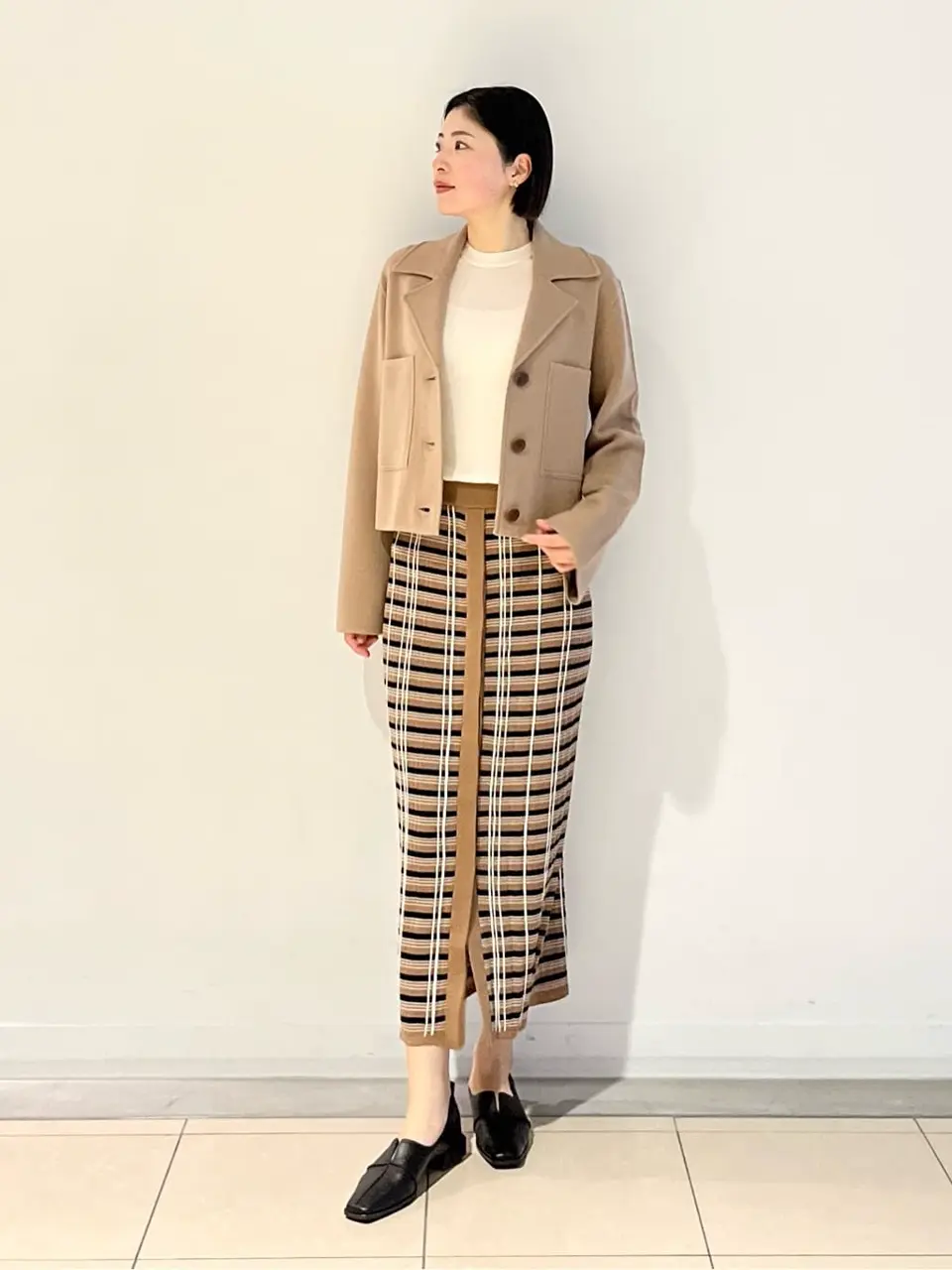 JOSEPH スタッフ コーディネート画像