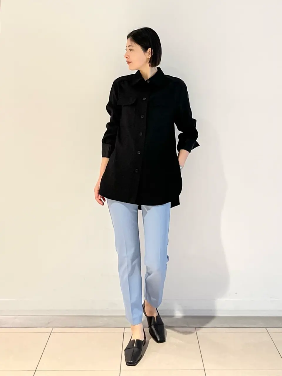 JOSEPH スタッフ コーディネート画像