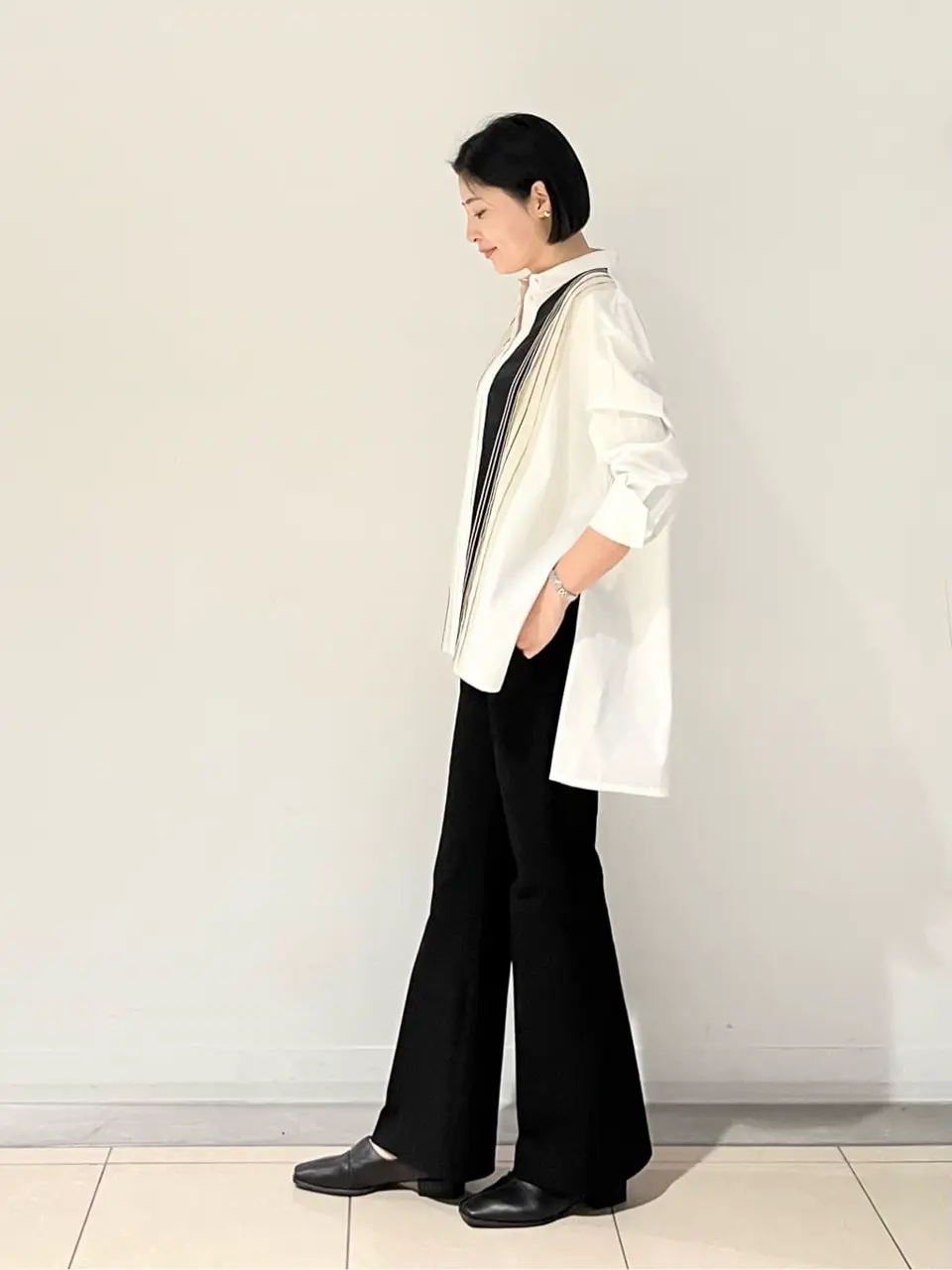 JOSEPH スタッフ コーディネート画像