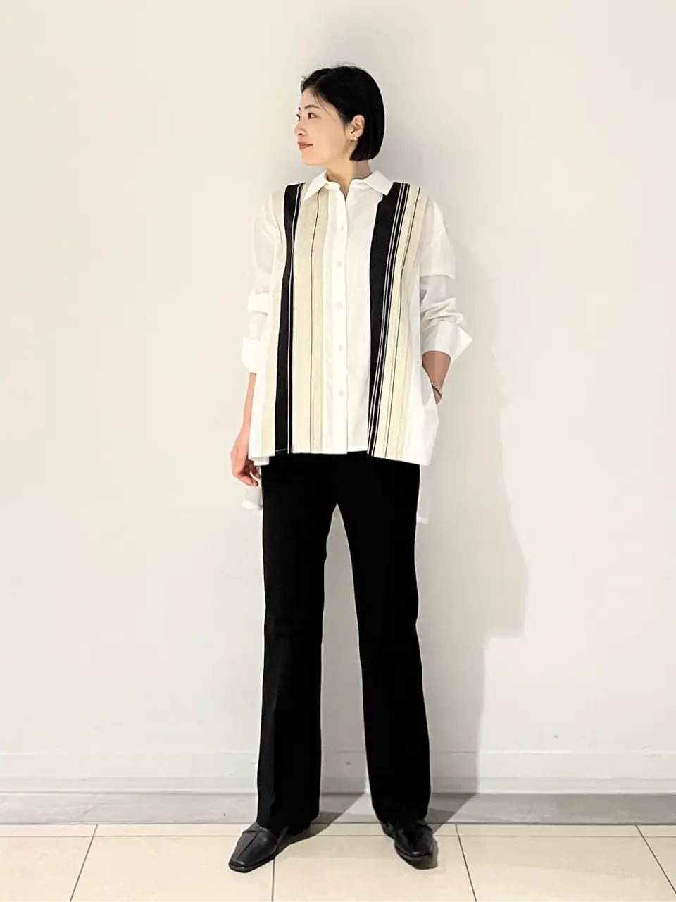 JOSEPH スタッフ コーディネート画像