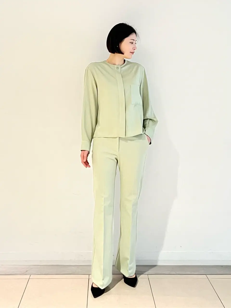 JOSEPH スタッフ コーディネート画像