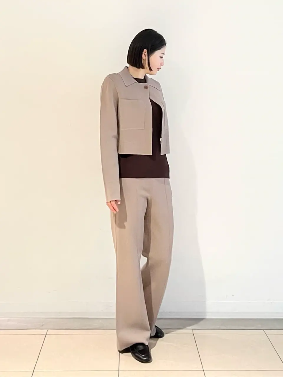 JOSEPH スタッフ コーディネート画像