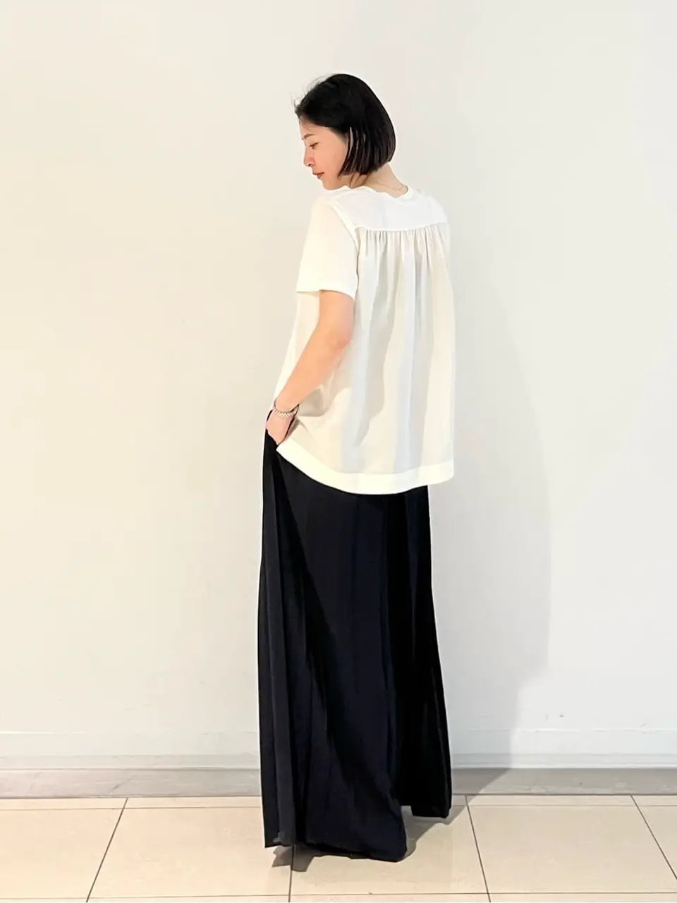 JOSEPH スタッフ コーディネート画像