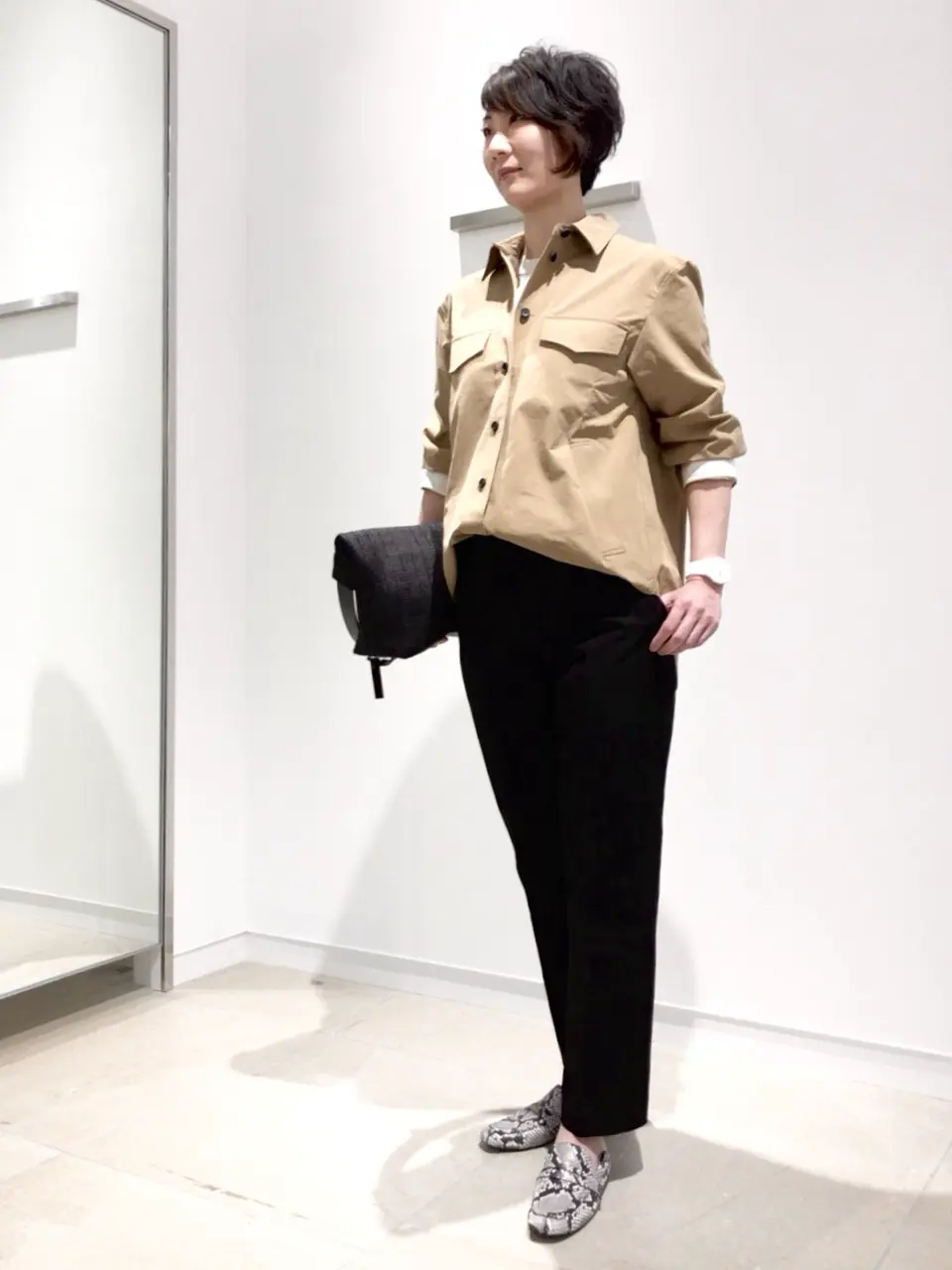 JOSEPH スタッフ コーディネート画像