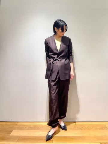 JOSEPH スタッフ コーディネート画像