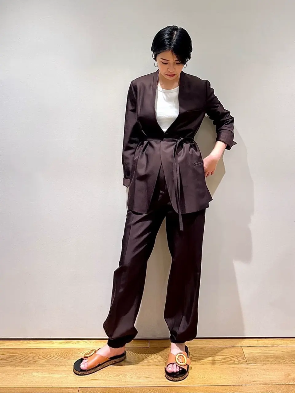 JOSEPH スタッフ コーディネート画像