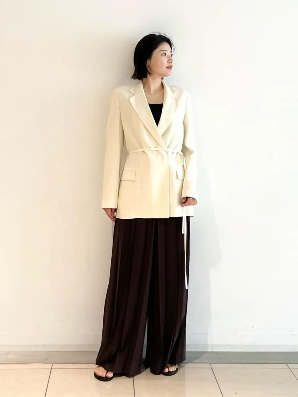 JOSEPH スタッフ コーディネート画像