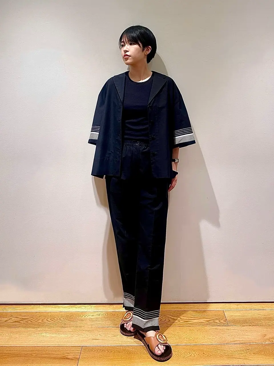 JOSEPH スタッフ コーディネート画像