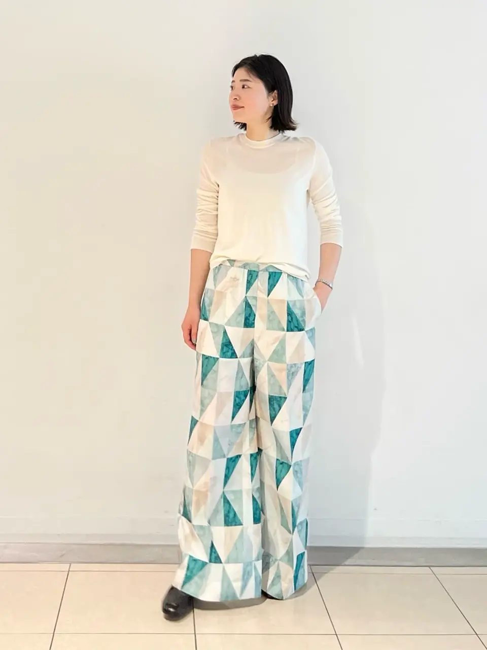 JOSEPH スタッフ コーディネート画像