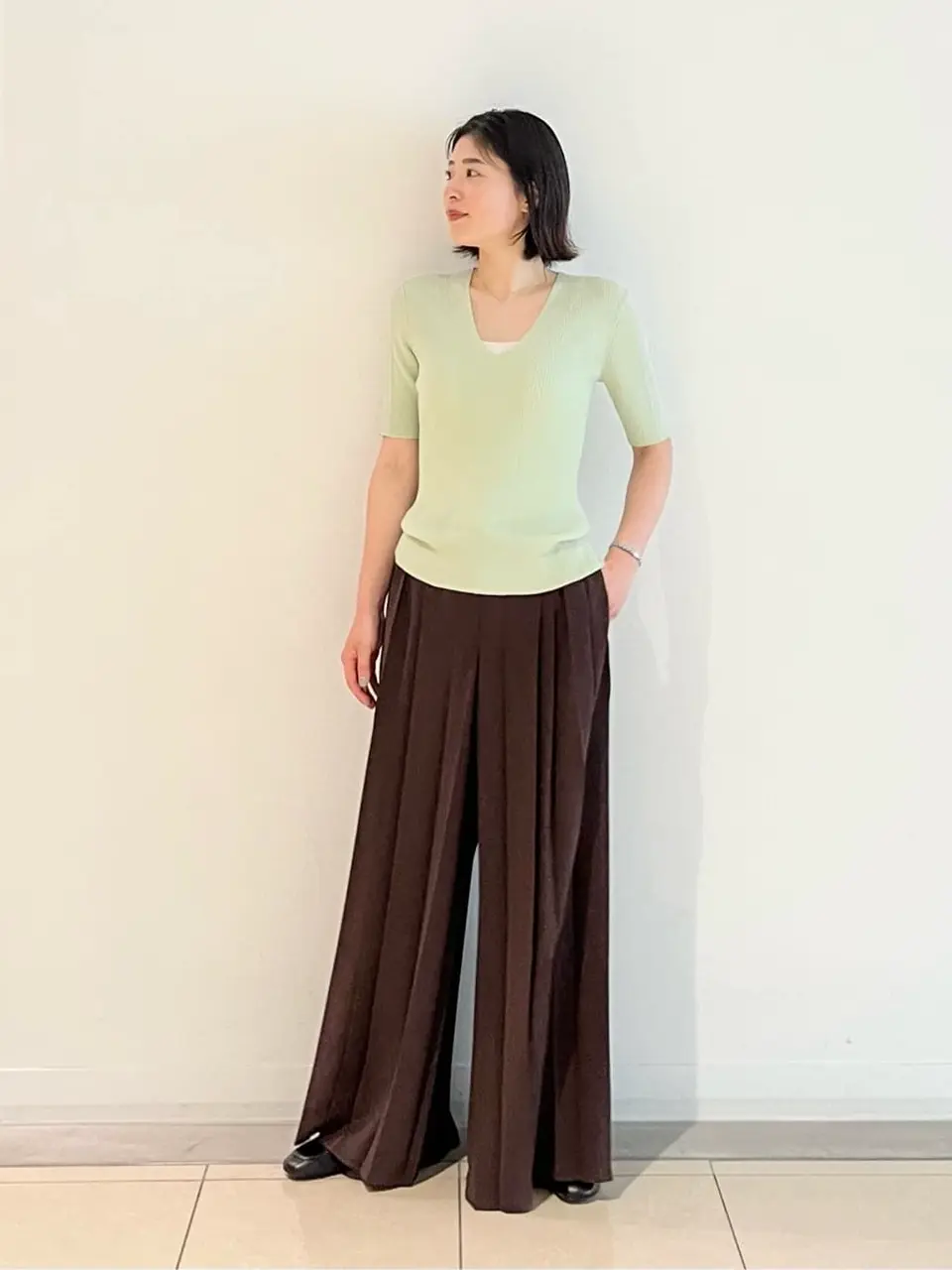 JOSEPH スタッフ コーディネート画像