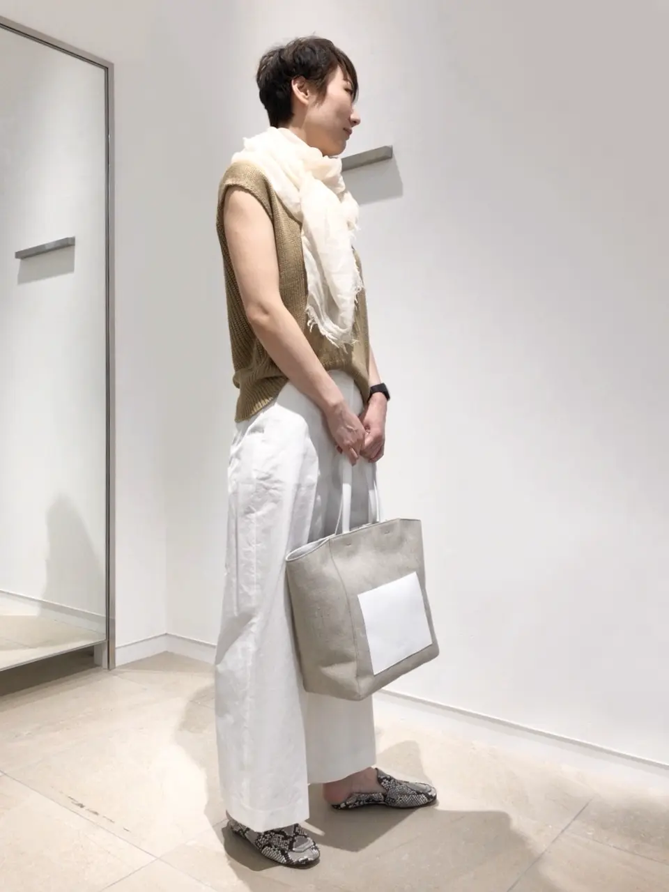 JOSEPH スタッフ コーディネート画像