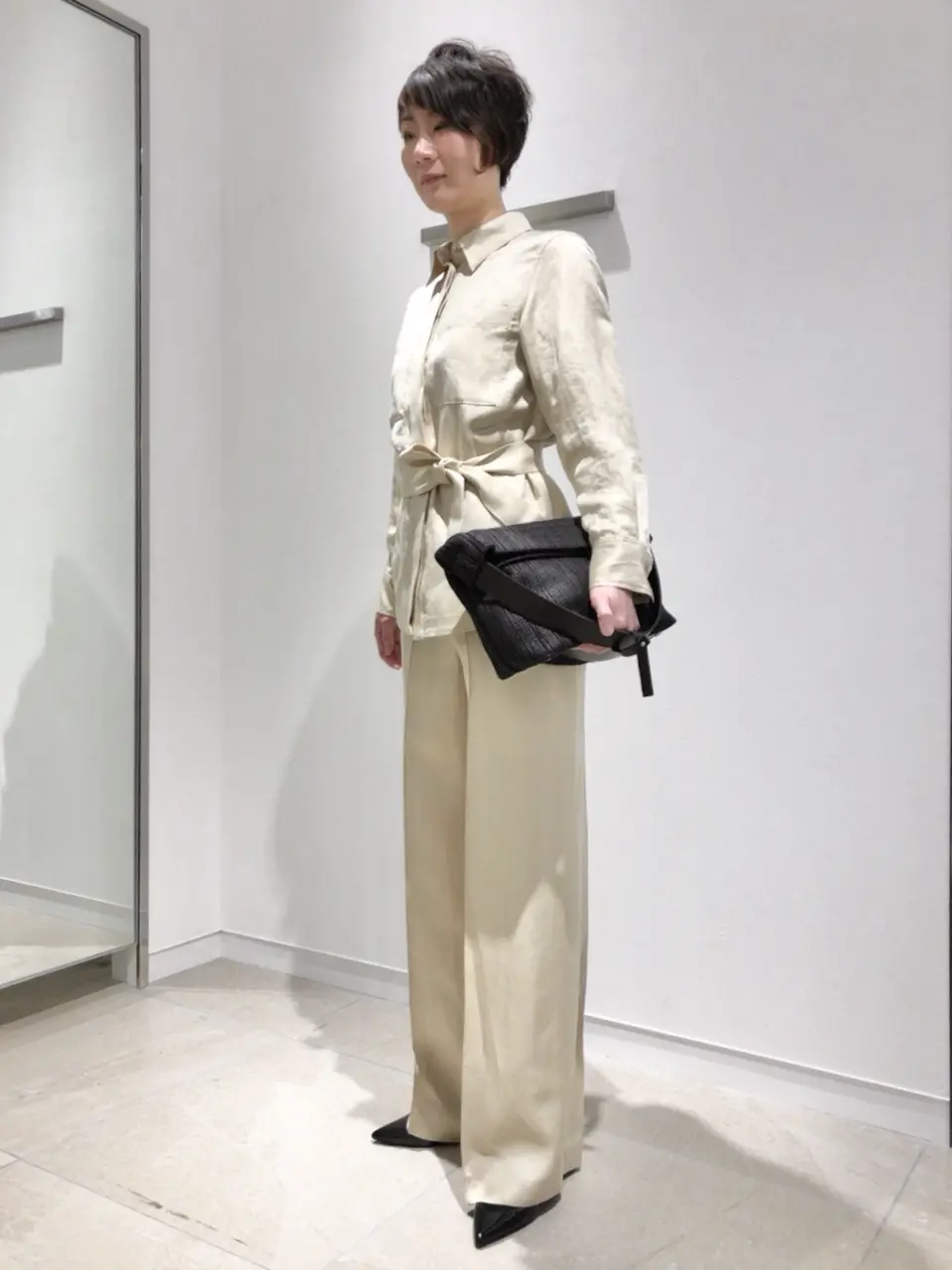 JOSEPH スタッフ コーディネート画像