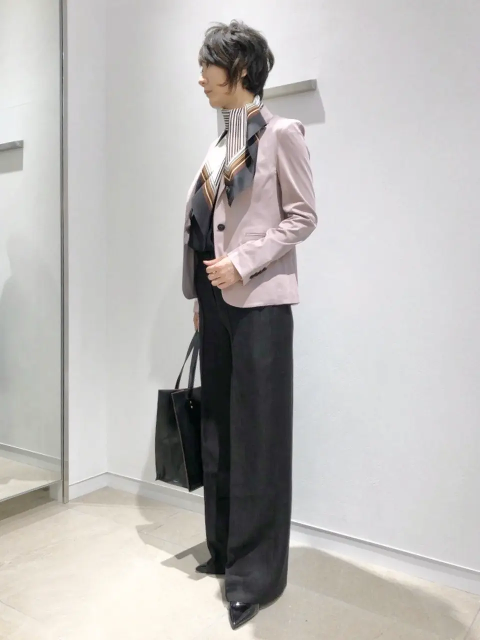 JOSEPH スタッフ コーディネート画像