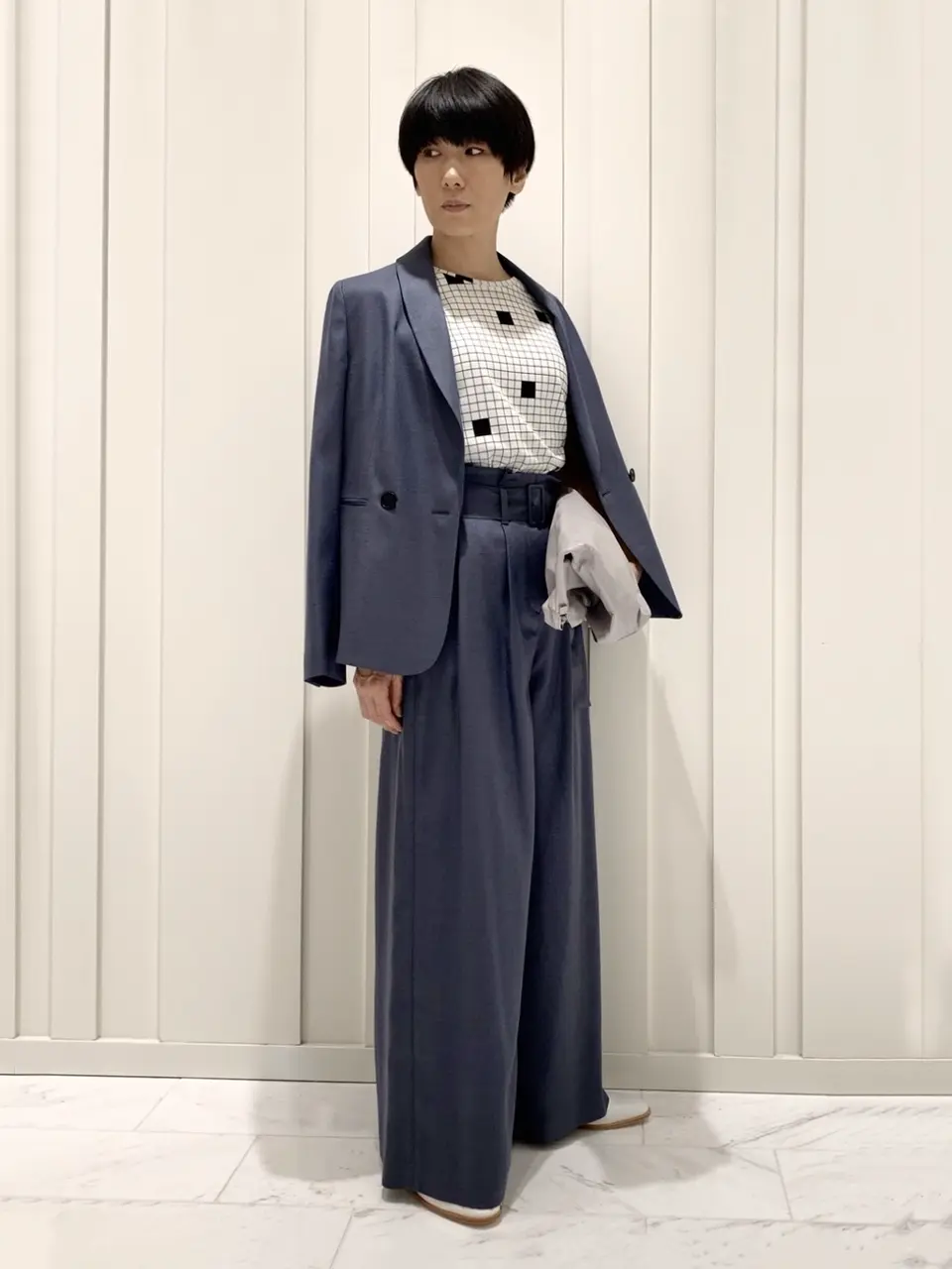 JOSEPH スタッフ コーディネート画像