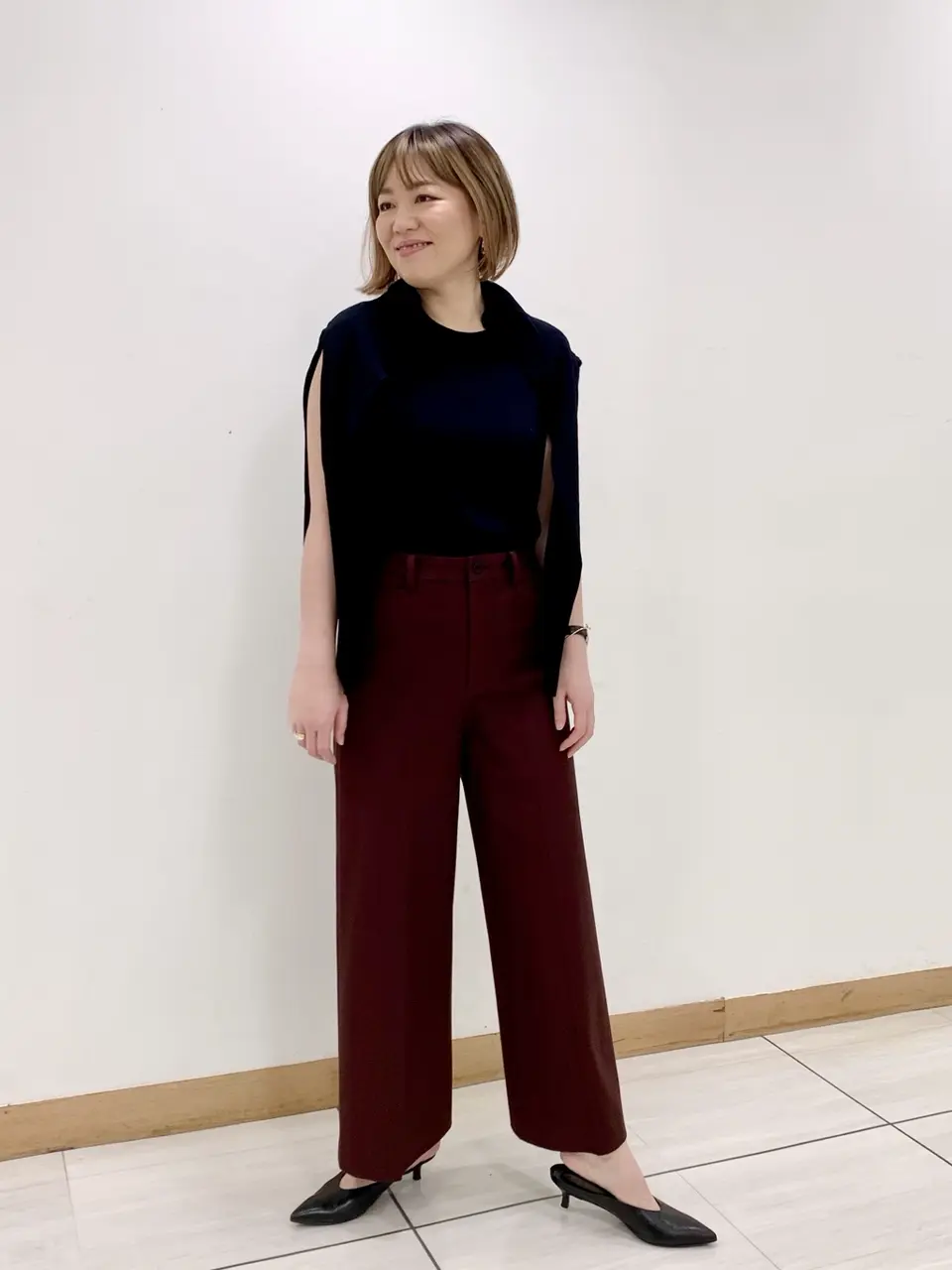 JOSEPH スタッフ コーディネート画像