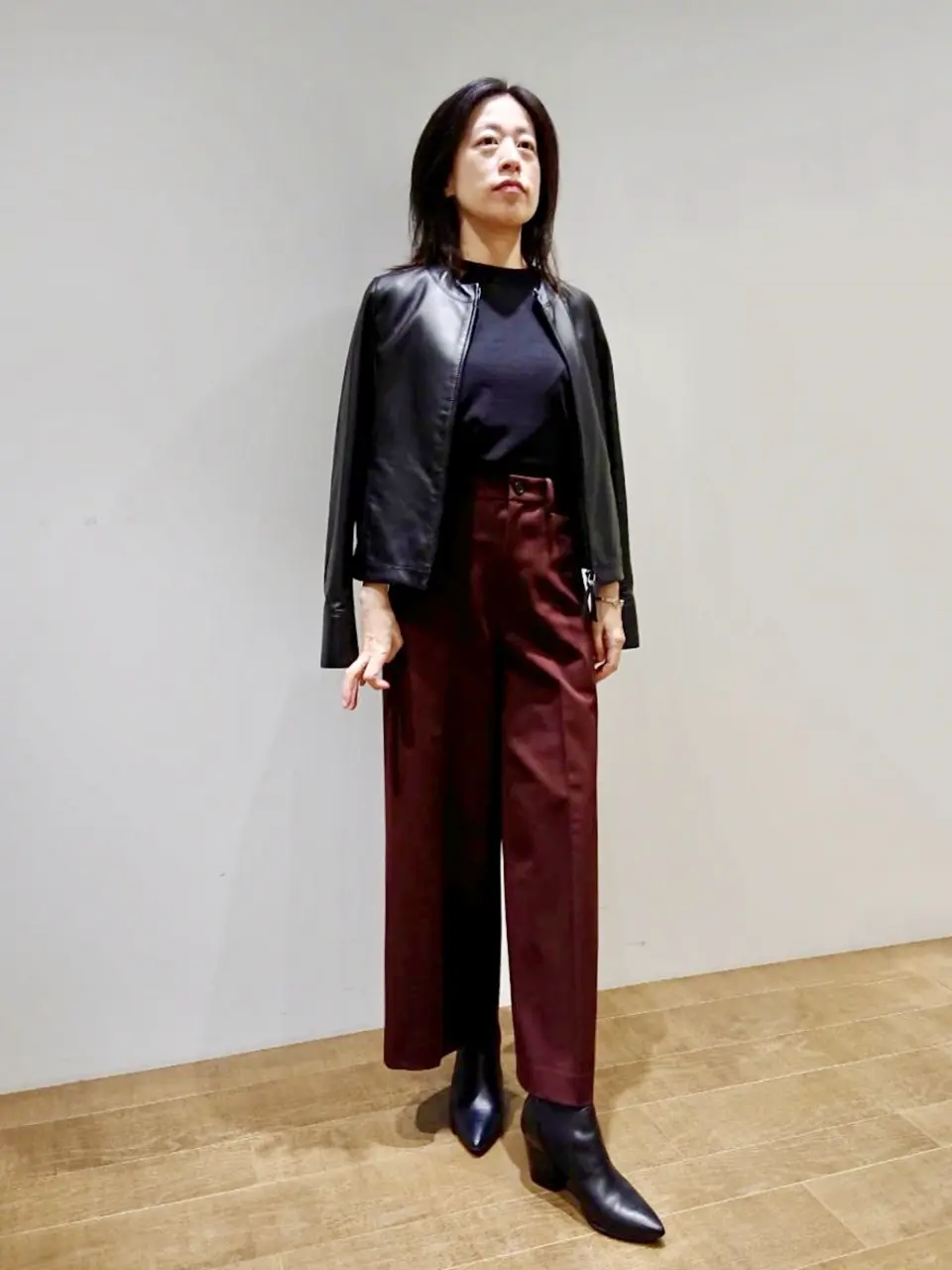 JOSEPH スタッフ コーディネート画像