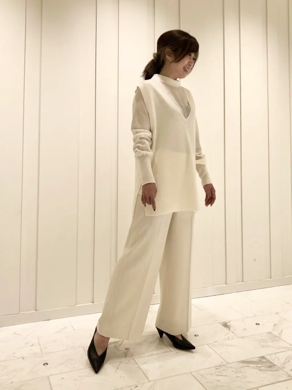 JOSEPH スタッフ コーディネート画像