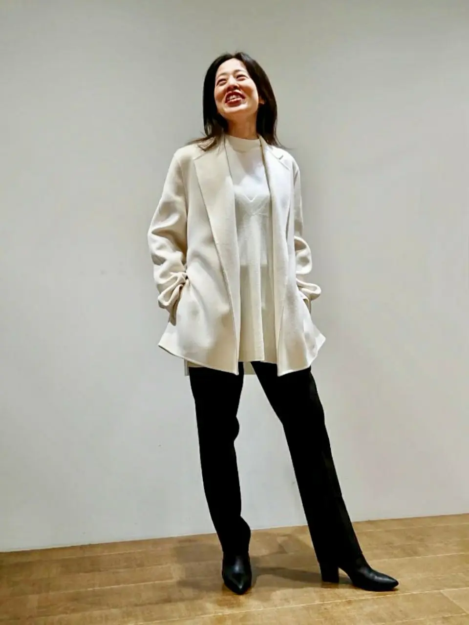 JOSEPH スタッフ コーディネート画像