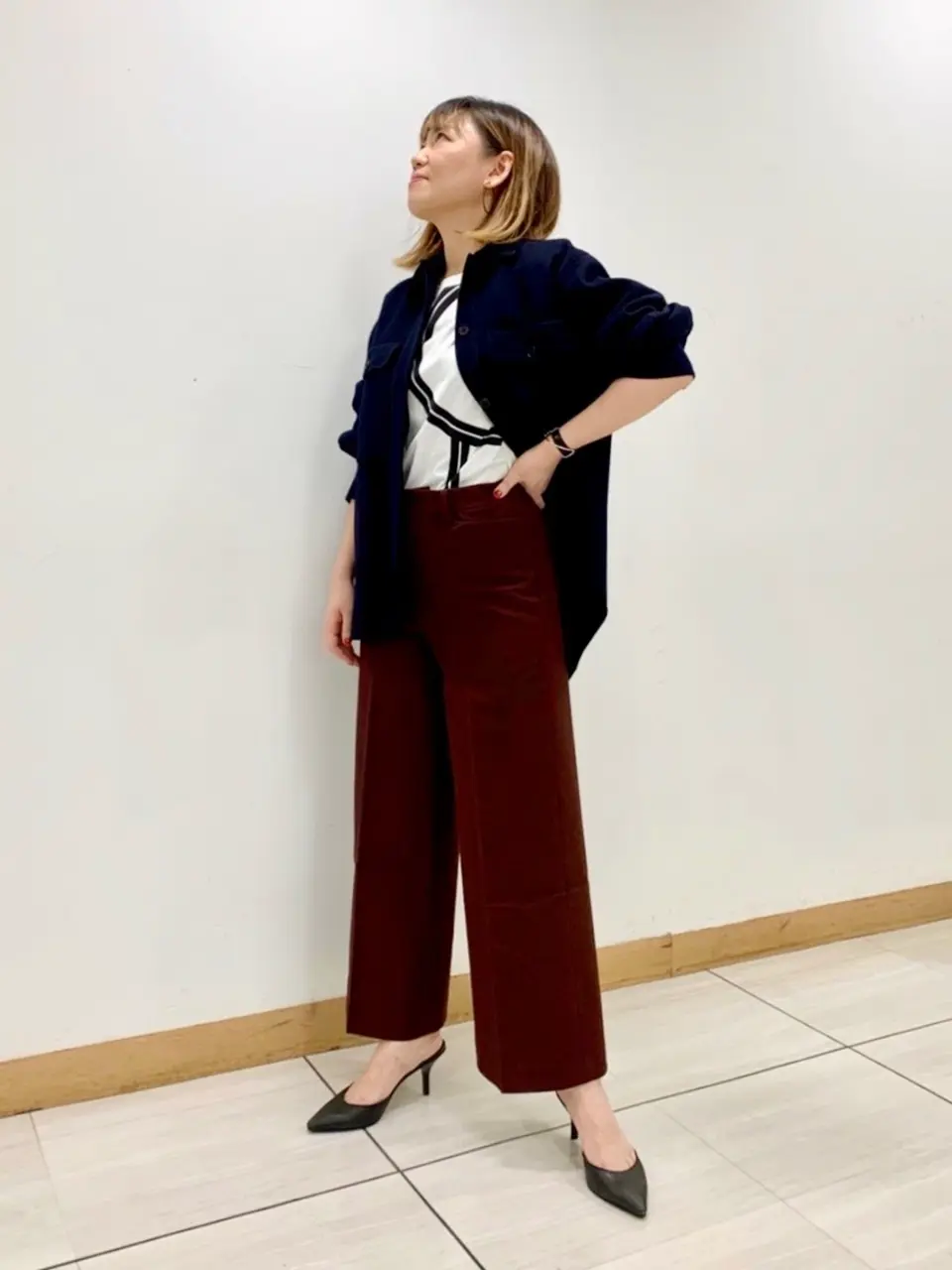  スタッフ コーディネート画像