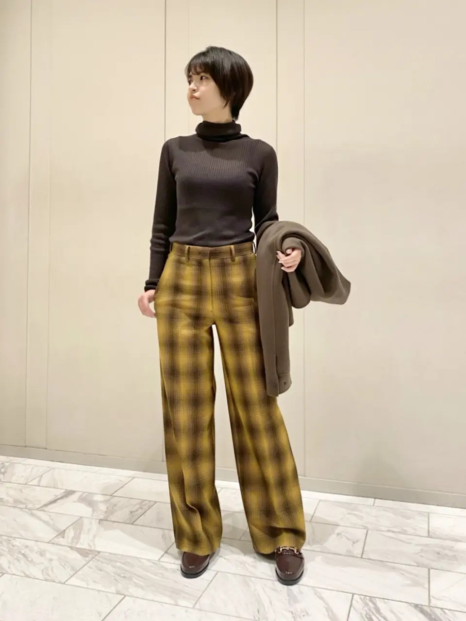 JOSEPH スタッフ コーディネート画像