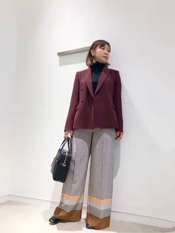 JOSEPH スタッフ コーディネート画像