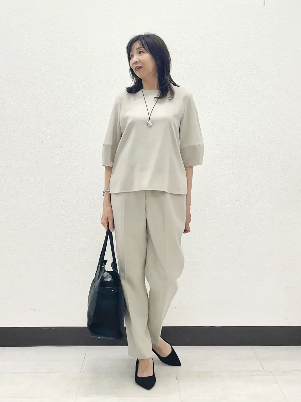 ICB L スタッフ コーディネート画像