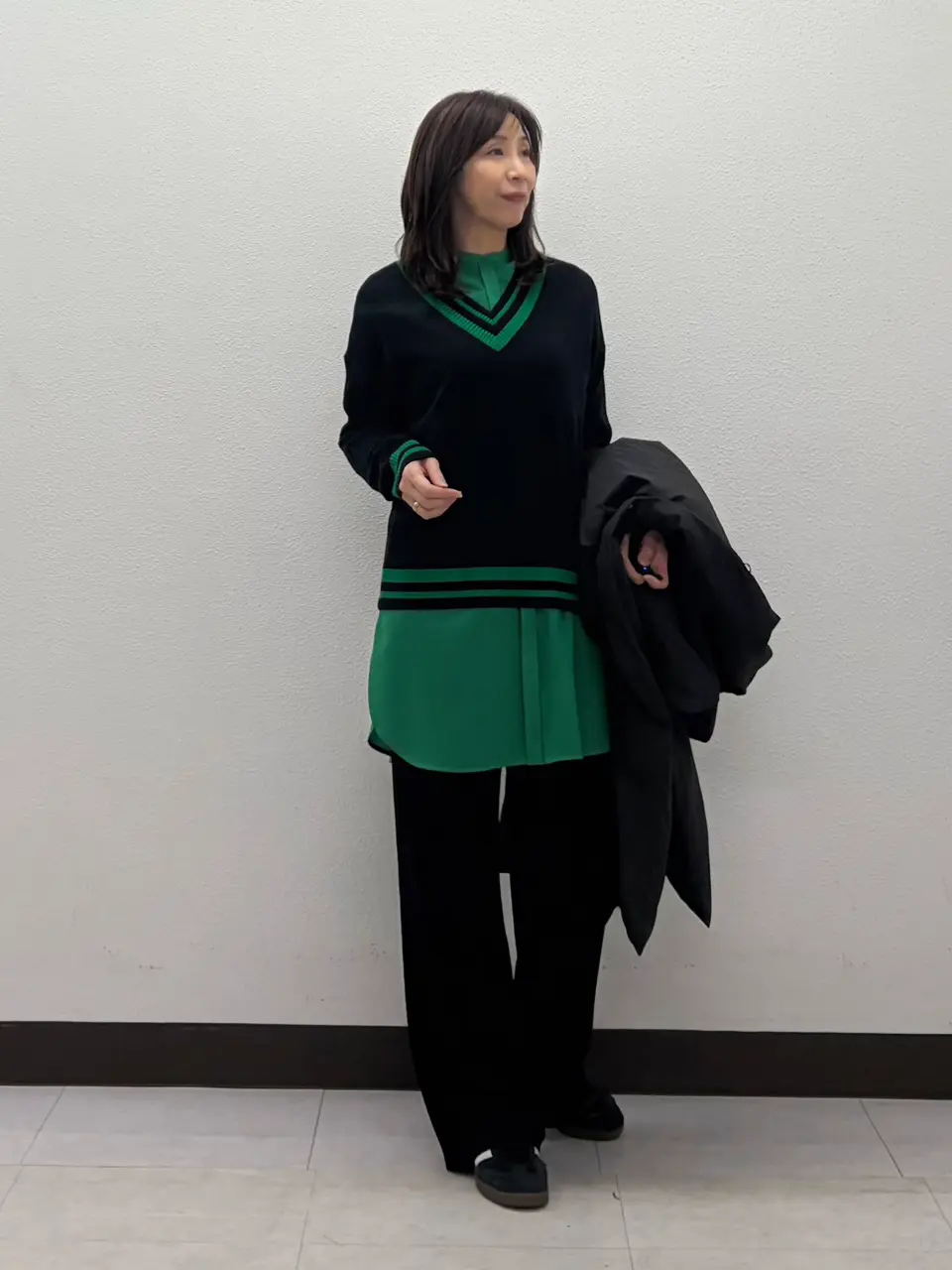 ICB L スタッフ コーディネート画像