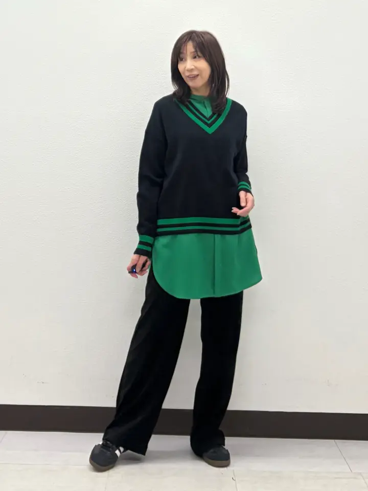 ICB L スタッフ コーディネート画像