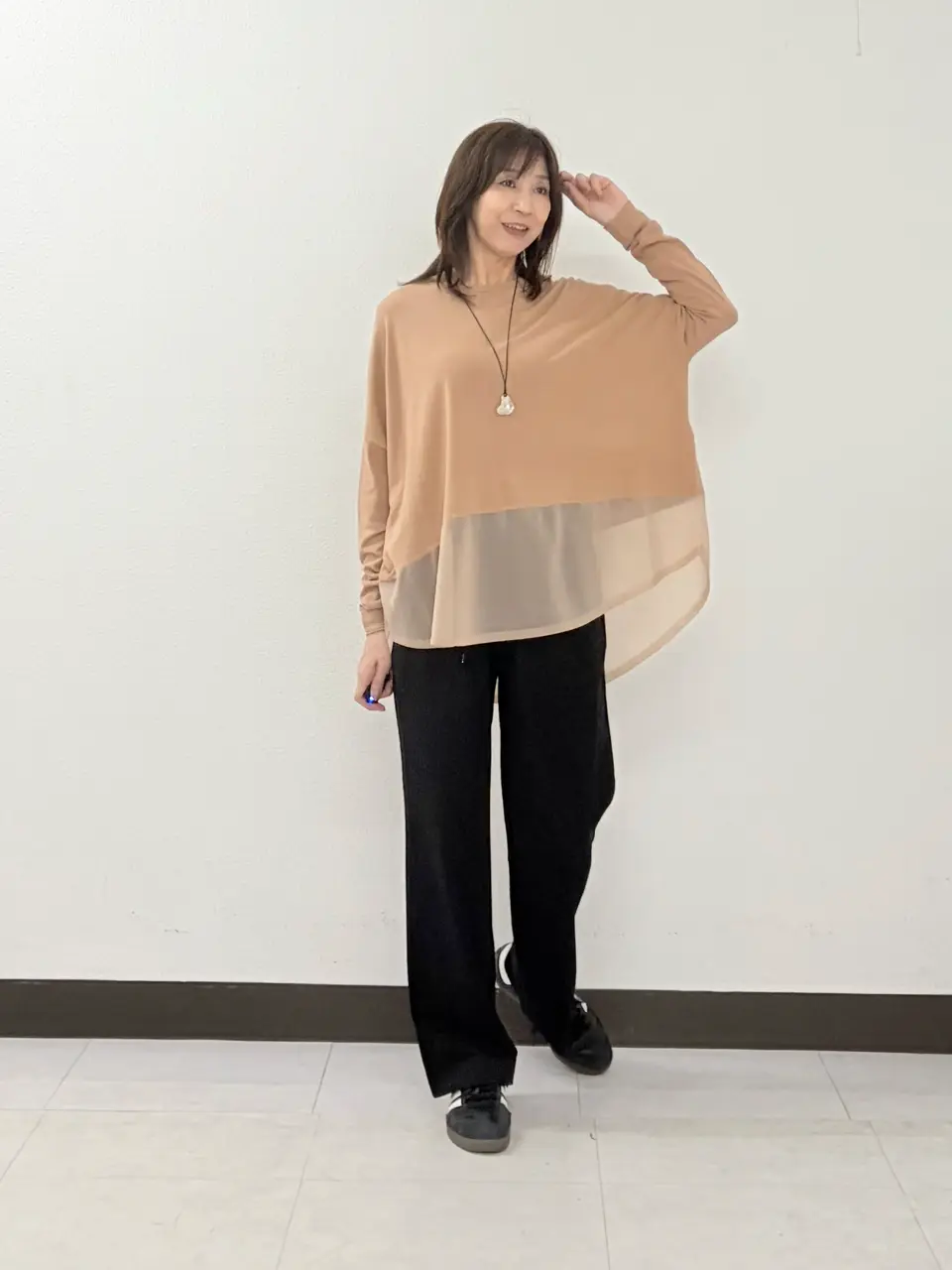 ICB L スタッフ コーディネート画像