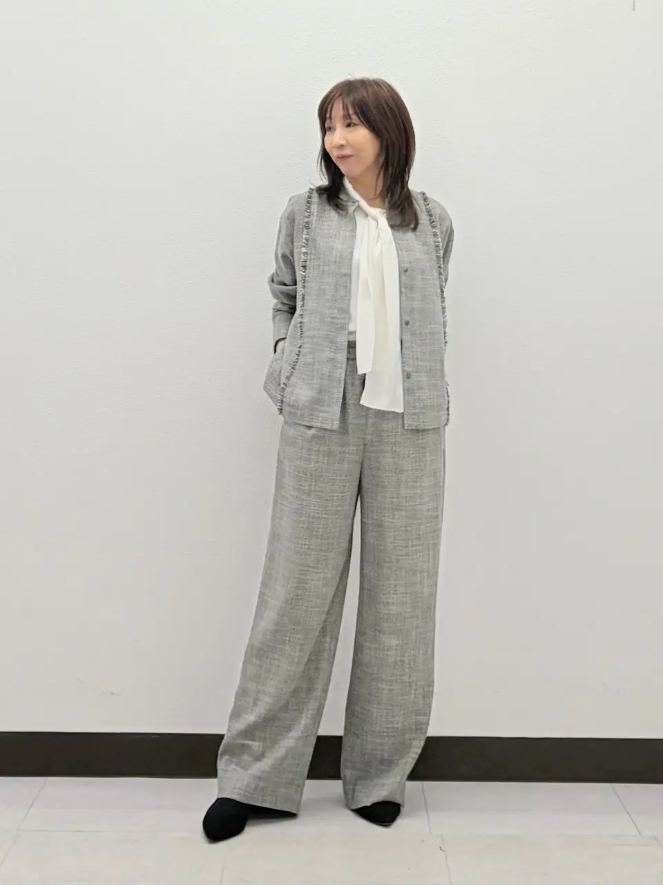 ICB L スタッフ コーディネート画像