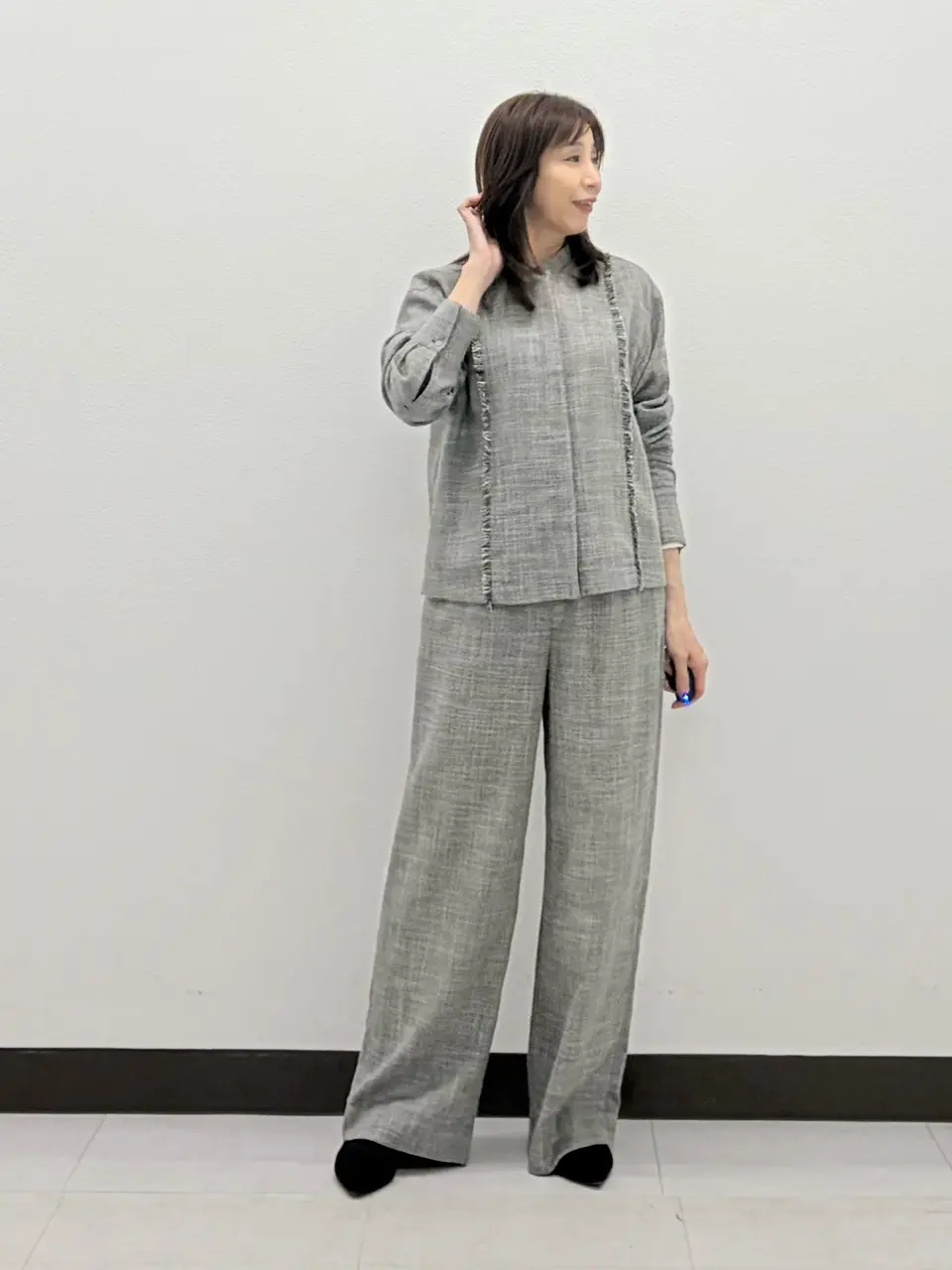 ICB L スタッフ コーディネート画像