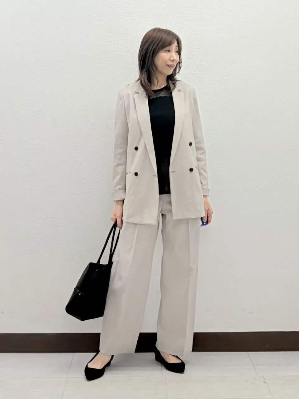 ICB L スタッフ コーディネート画像