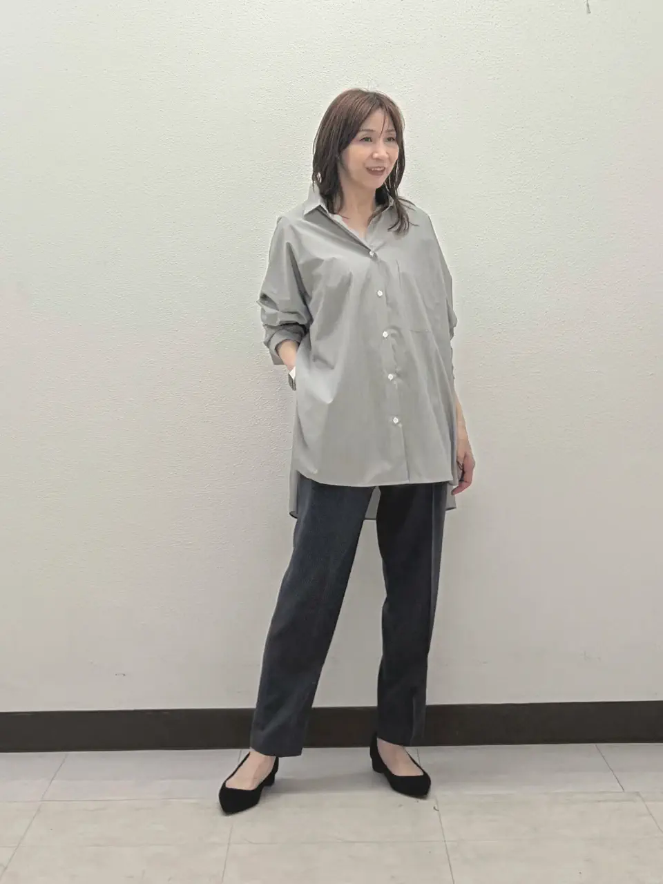 ICB L スタッフ コーディネート画像